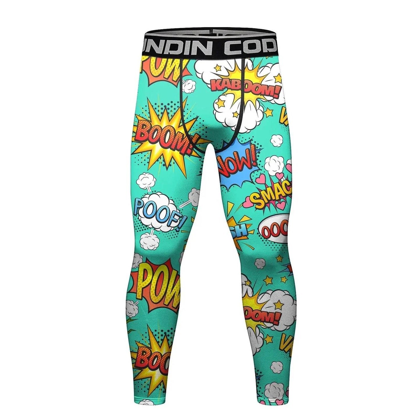 Collant MMA Motifs Comics Pop Multicolores