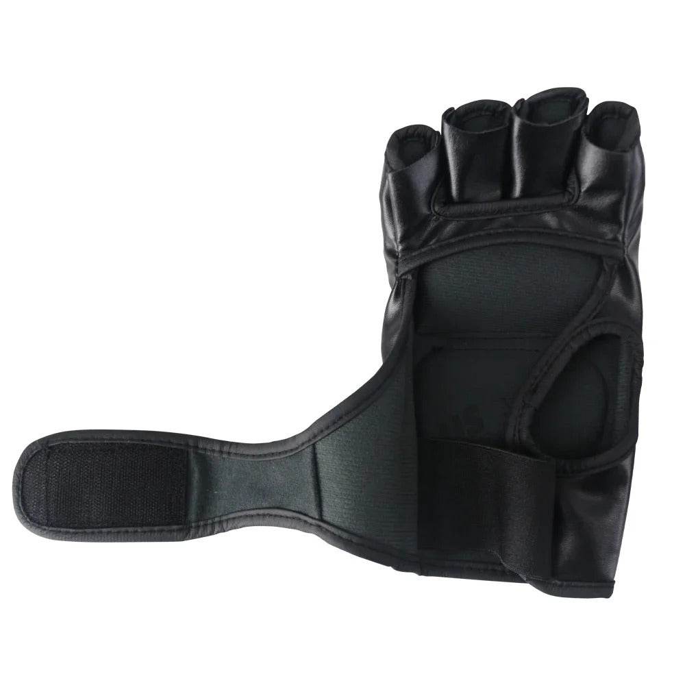 Gants MMA Noirs Rembourrés Haute Protection