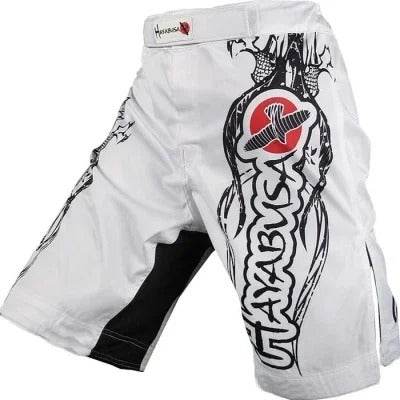 Short MMA Hayabusa Blanc