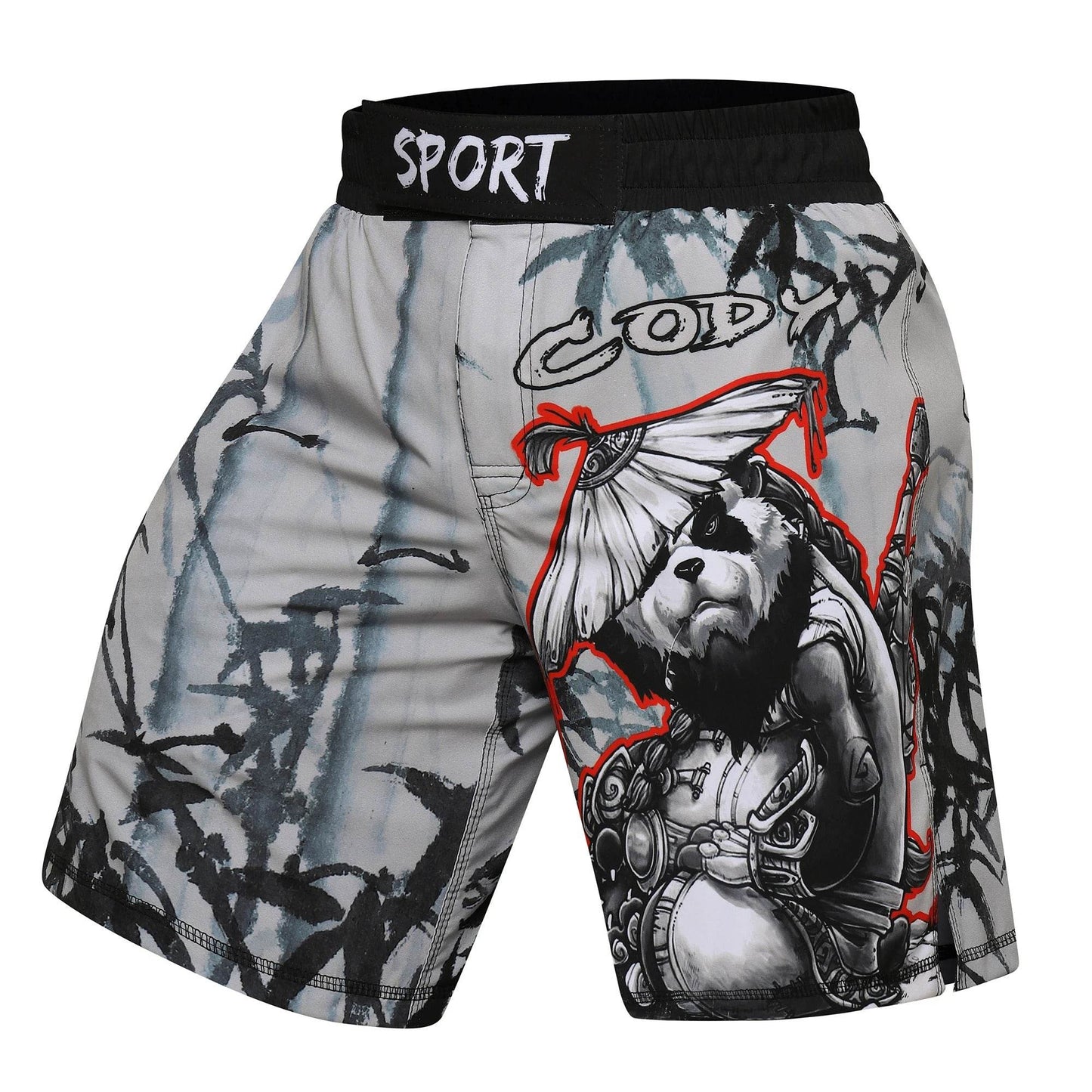 Short MMA Sport Panda Guerrier