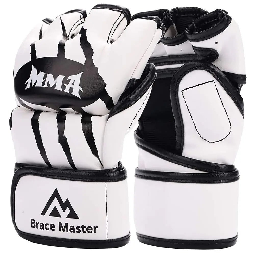 Gants MMA Style Griffe Noir & Blanc