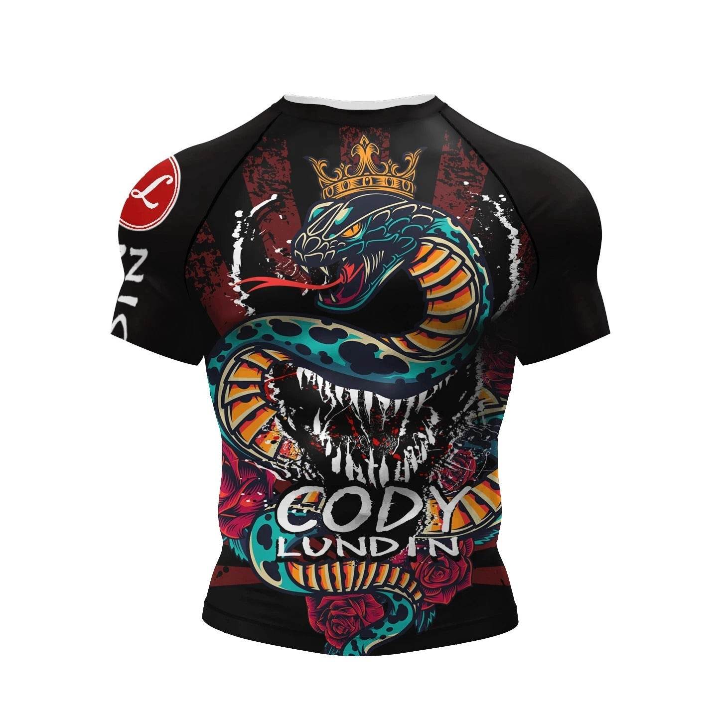 T-shirts MMA Sports Cobra Couronné Écarlate