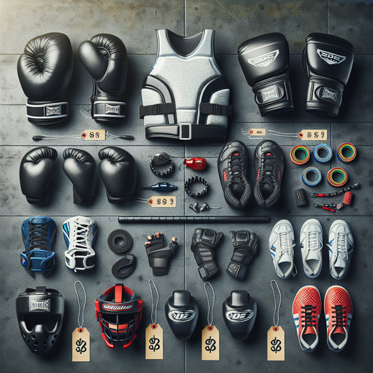 Évaluation des coûts pour un équipement de MMA complet