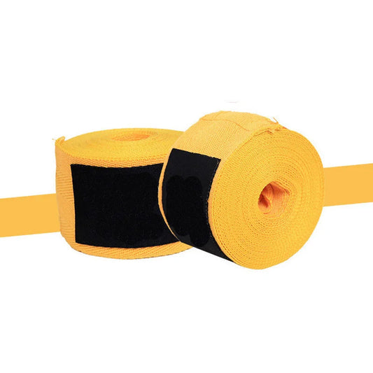 Bandage MMA Protection Jaune Éclatant & Noir