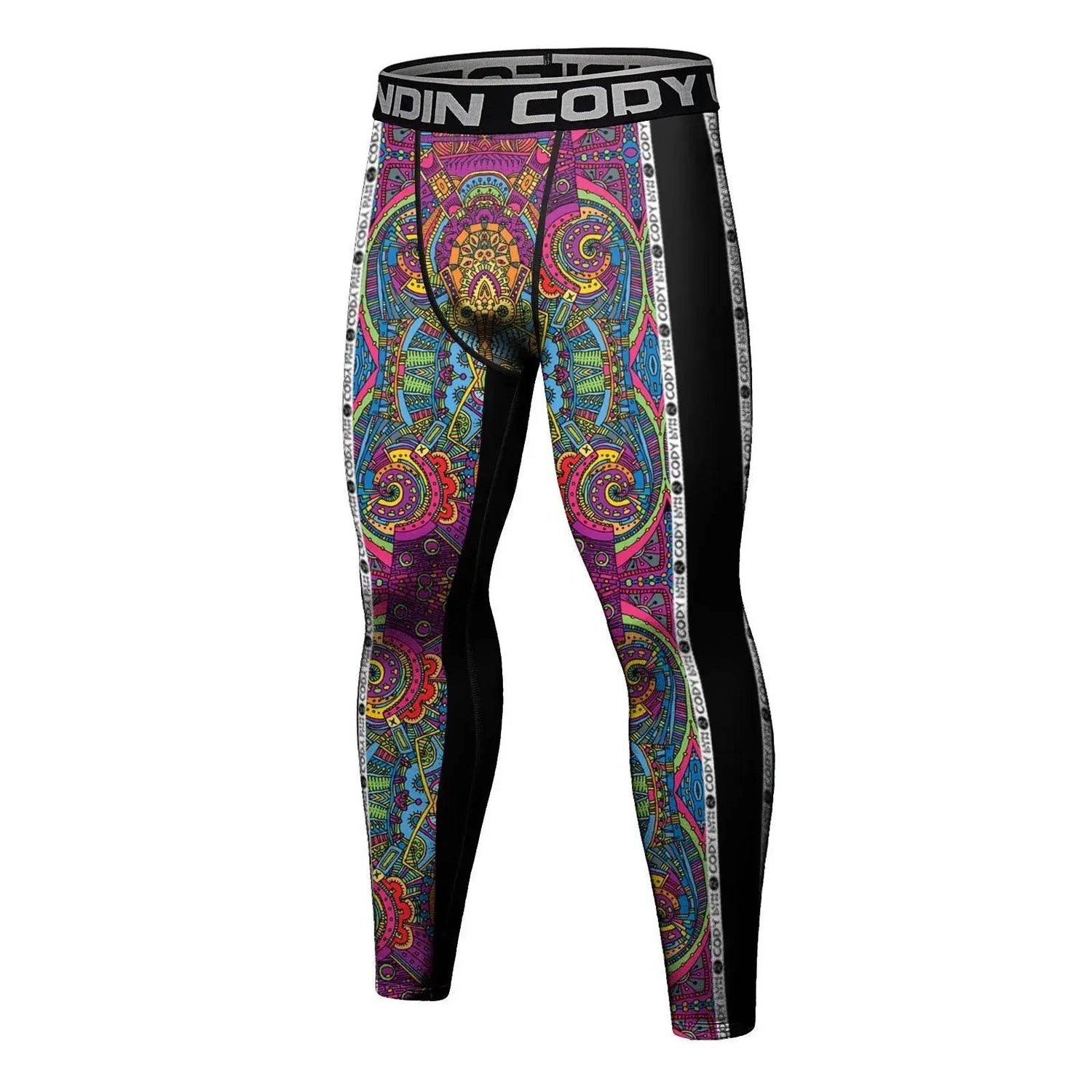 Collant MMA Motif Mandala Coloré