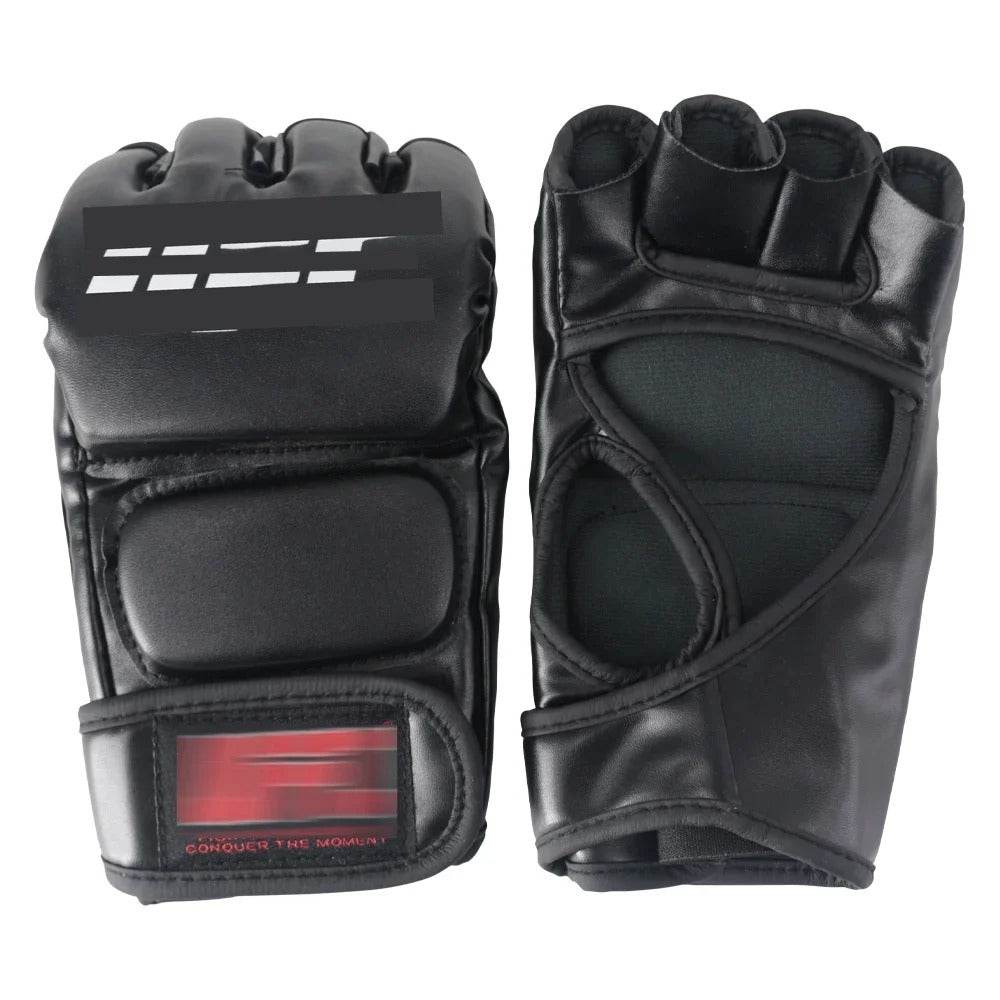 Gants MMA Noirs Rembourrés Haute Protection