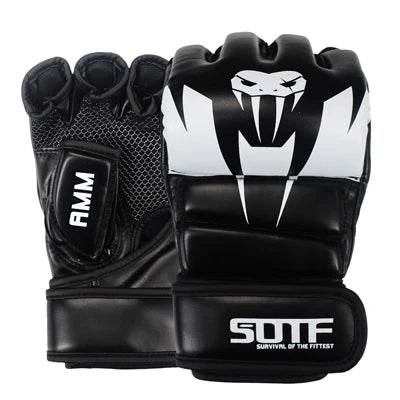 Gants MMA Sotf Serpent Noir & Blanc