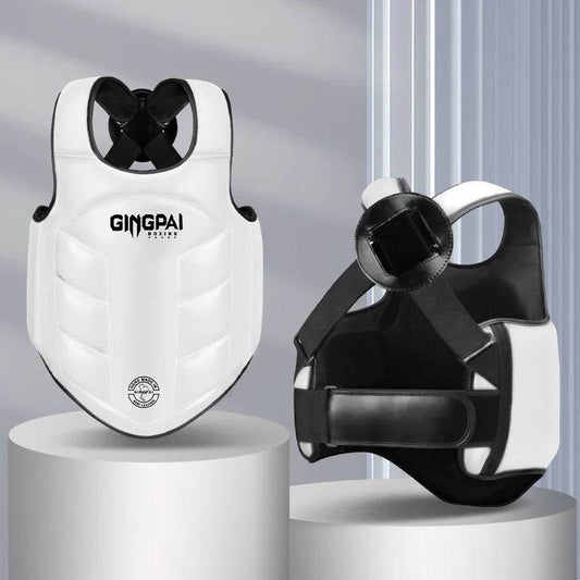Protection de poitrine MMA GingPai Blanc Intégral