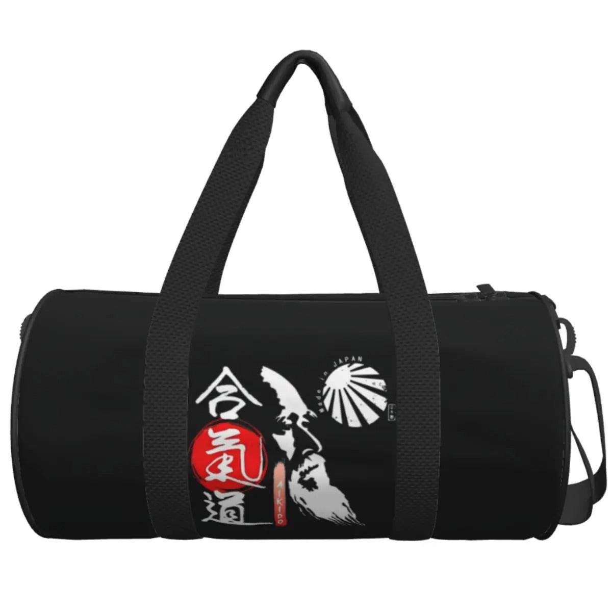 Sac de sport Aïkido Japonais Noir & Rouge