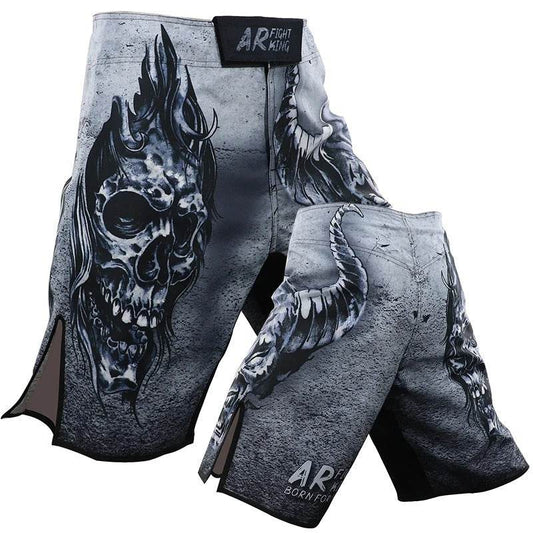 Short MMA AR Fight King Crâne Démoniaque