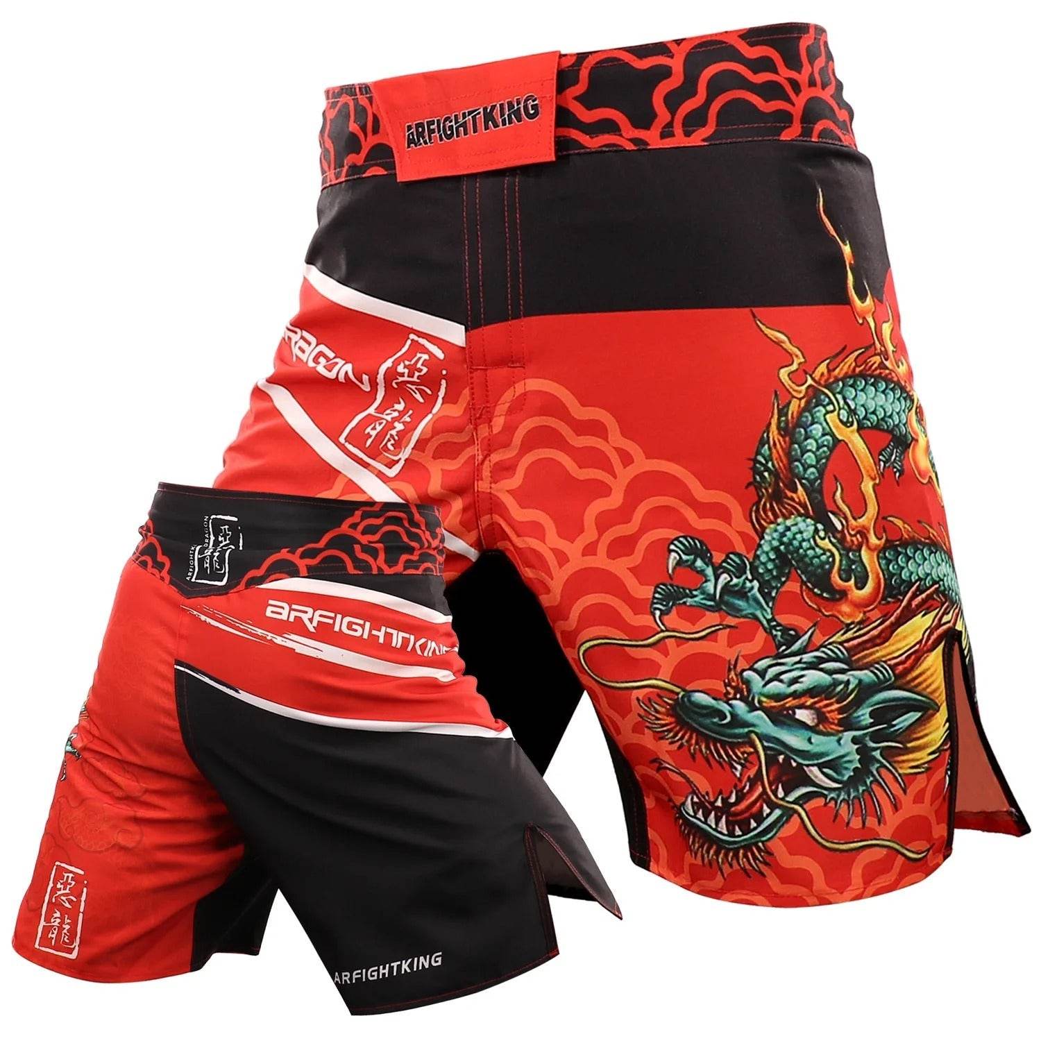 Short MMA AR Fight King Dragon Rouge