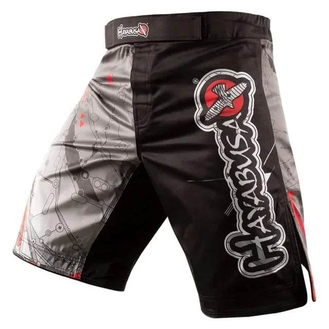 Short MMA Hayabusa Noir & Gris 