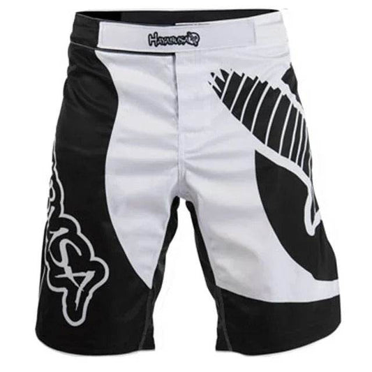 Short MMA Hayabusa Noir et Blanc 