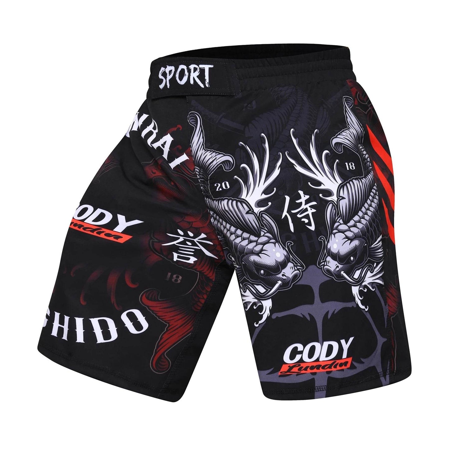 Short MMA Sport Samouraï Koi 