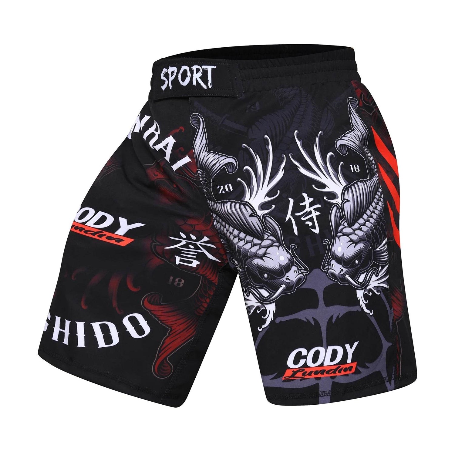 Short MMA Sport Samouraï Koi 