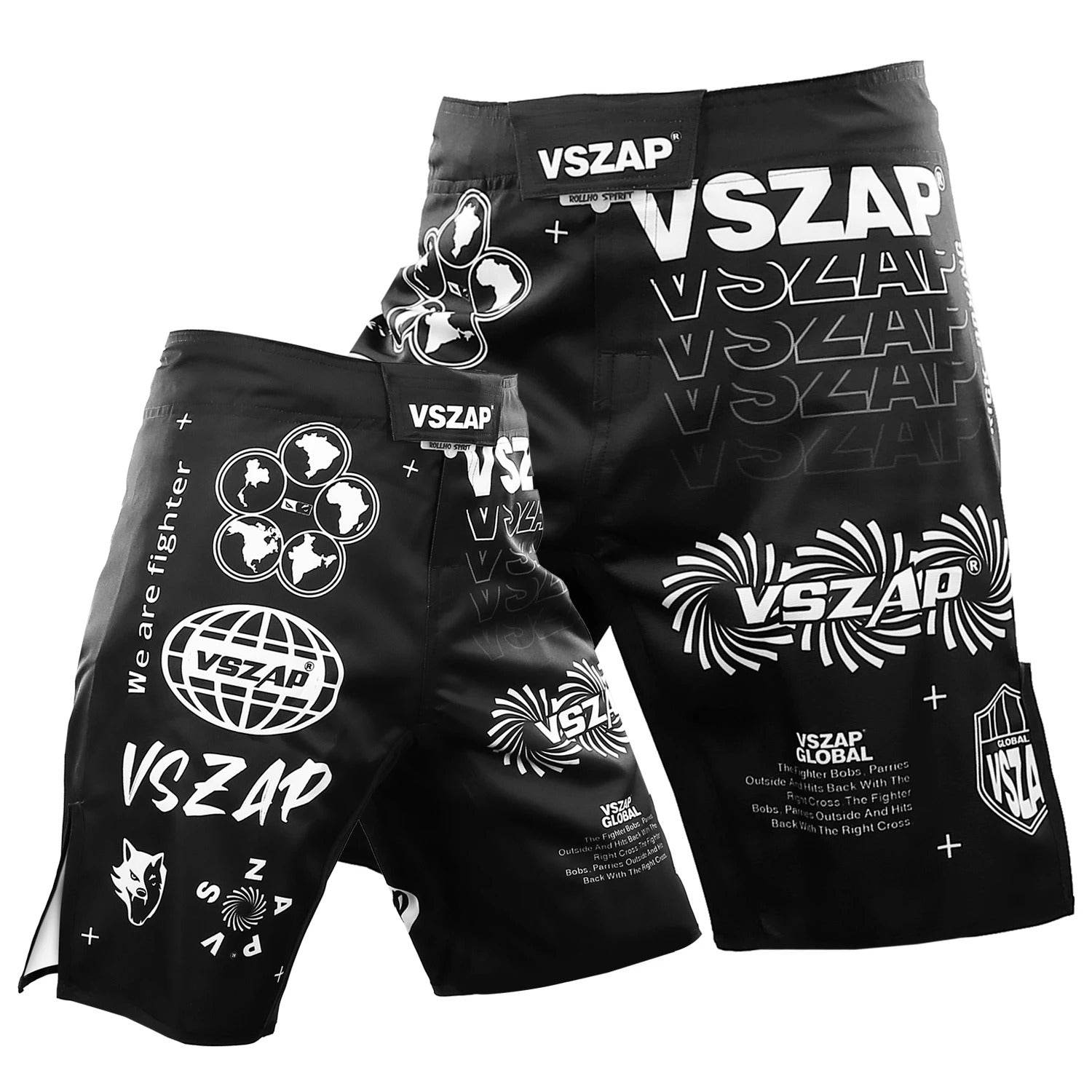 Short MMA VSZAP Noir 