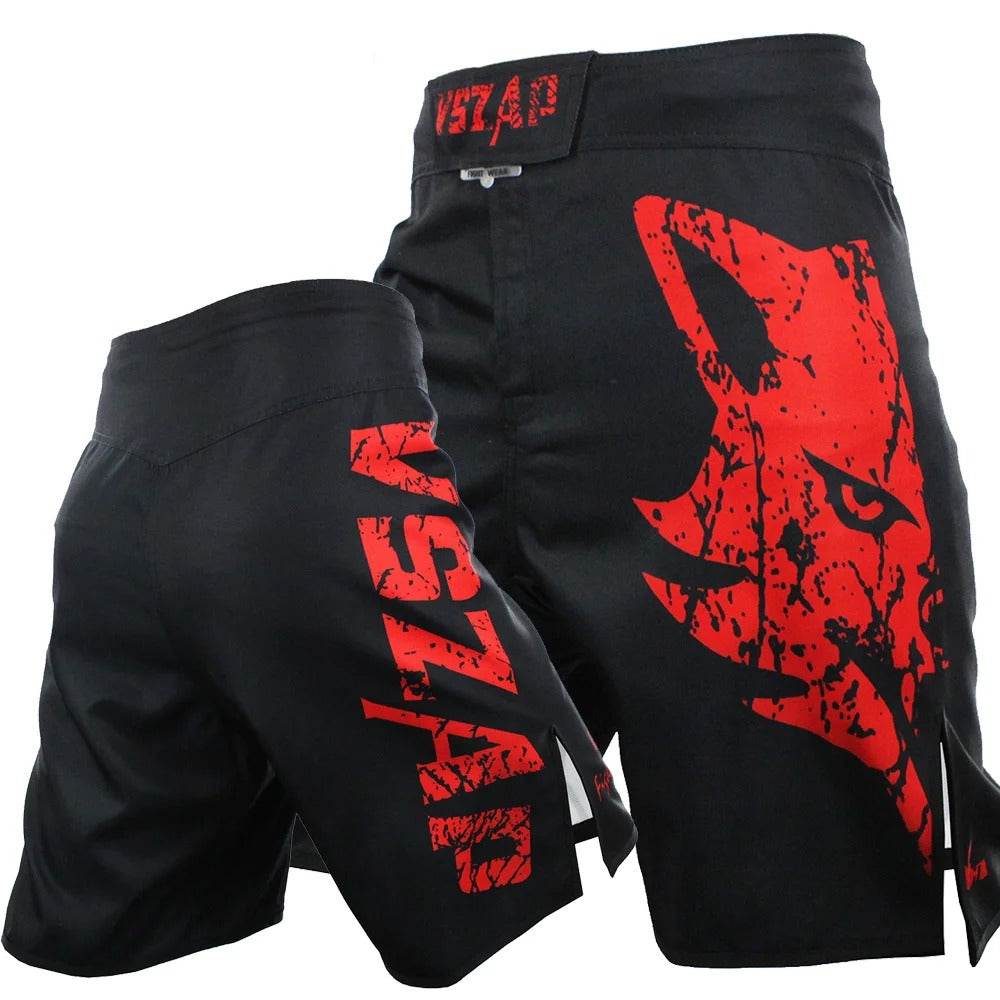 Short MMA VSZAP Rouge & Noir 