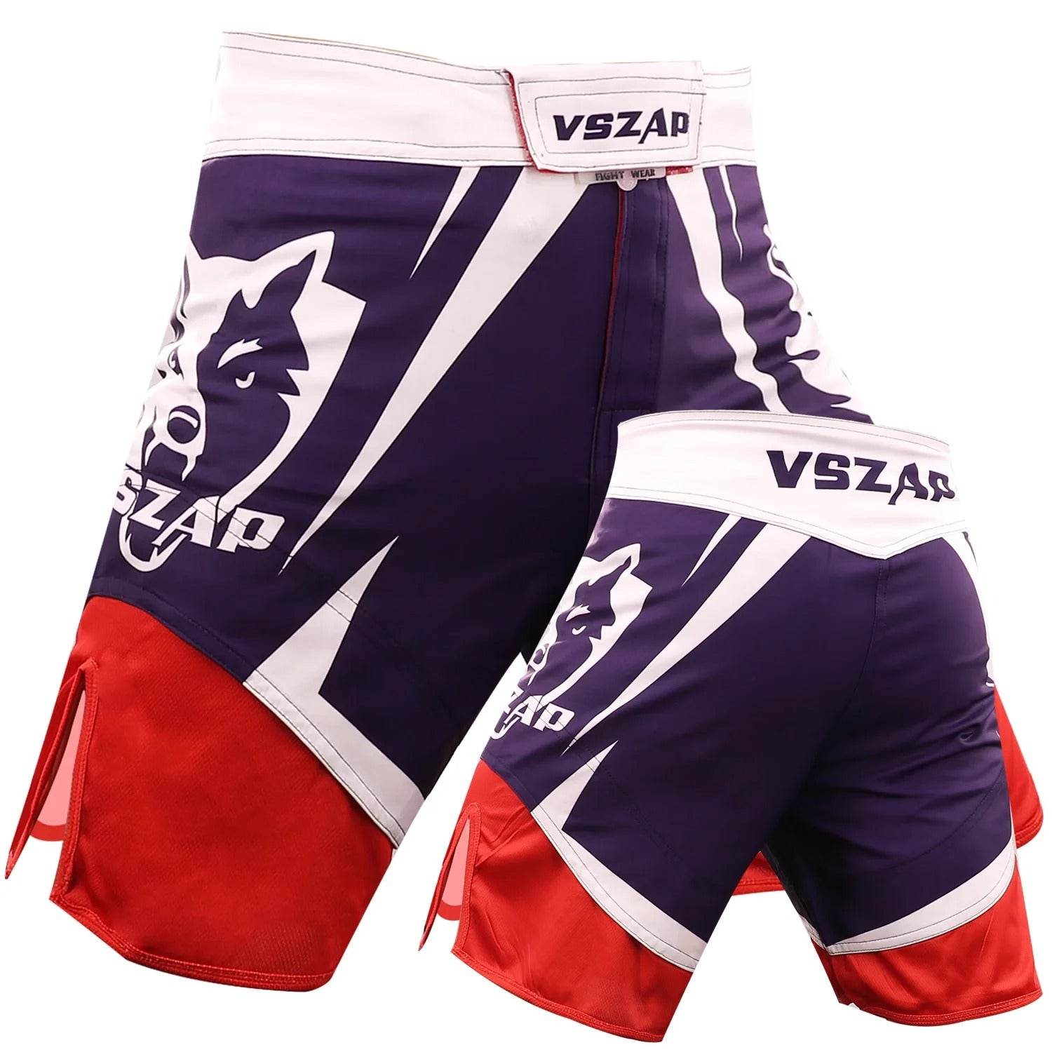 Short MMA VSZAP Rouge & Violet 