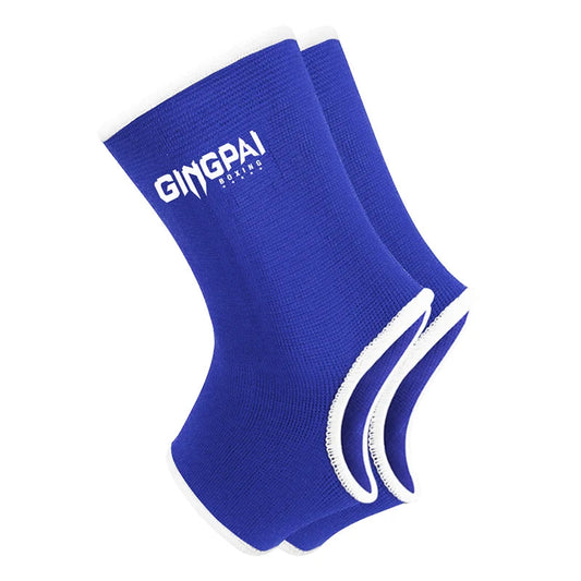 Chevillères MMA GingPai Bleu Électrique & Blanc