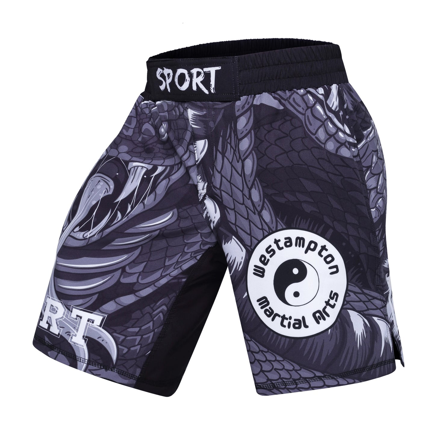 Short MMA Sport Dragon Noir 