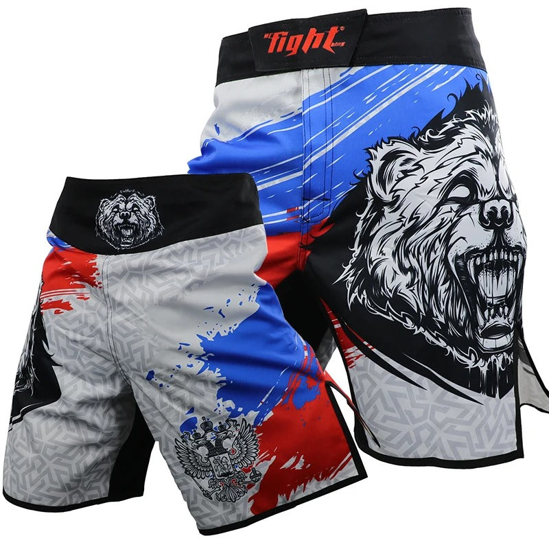 Short MMA AR Fight King Ours Sauvage
